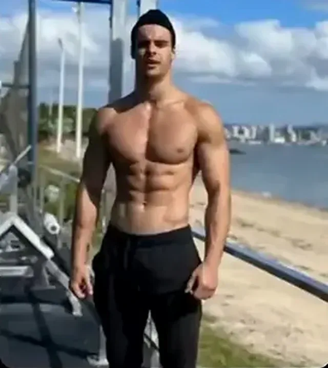 Luca depois, só com calistenia